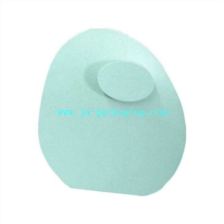 Blue Microfiber Necklace Holder